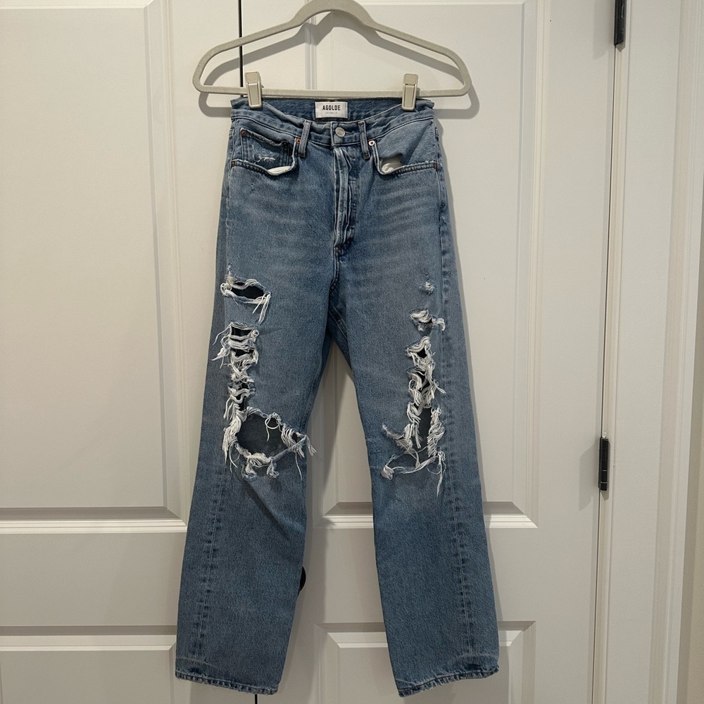 Agolde 90’s Mid Rise Loose in Major | Sz: 24 - Picture 15 of 15